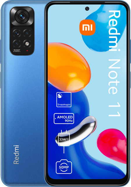 Redmi Note 11 4GB+64GB Twilight Blue Smartphone