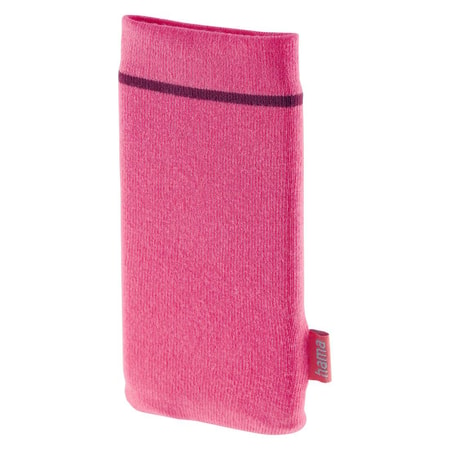 Handyhülle "Socke", universal, Größe 7,0 x 16,0 cm, Coral