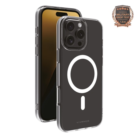 Mag Steady Anti Shock Cover, Magnetic Wireless Charging Support für iPhone 16 Pro Max (64244) Handyhülle