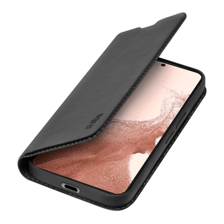 Bookcase Wallet Lite-Hülle für Samsung Galaxy S23+, Schwarz