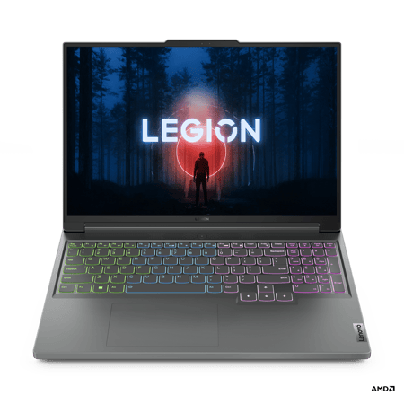 Gaming-Notebook Legion Slim 5 (16APH8), Grau, 16 Zoll, WUXGA, AMD Ryzen 5 7640HS, 16 GB, 1 TB M.2 SSD, RTX 4050