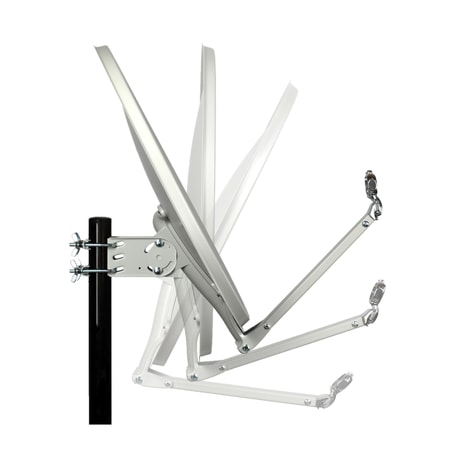 Professional hellgrau Satellitenschüssel 90 cm