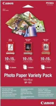 VP-101 10x15 - 20 Blatt Fotopapier