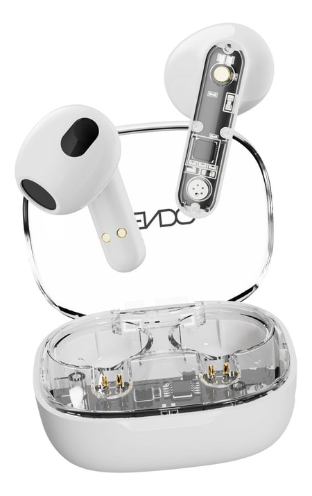 Mobiler Bluetooth Lautsprecher TWS 24 EXT transparent