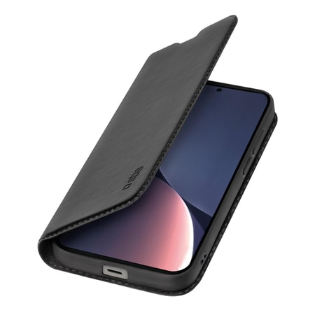 Bookcase Wallet Lite-Hülle für Xiaomi 13, Schwarz