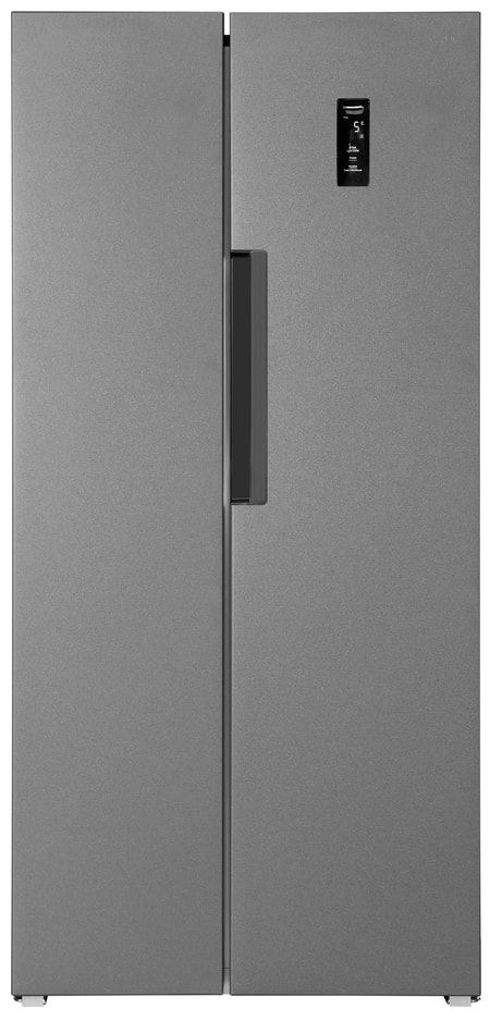 Side by Side Kühlschrank mit AI Energy Mode, 634 ℓ Silver
