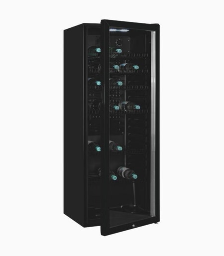 GKS240-GT-160C schwarz Getränkekühlschrank