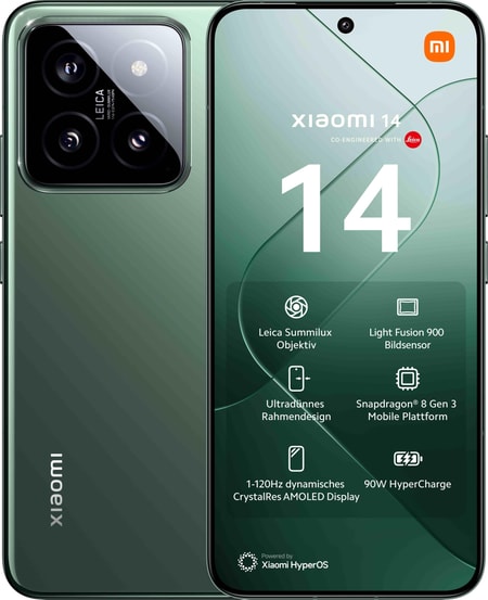 14 12 GB + 512 GB Jade Green Smartphone