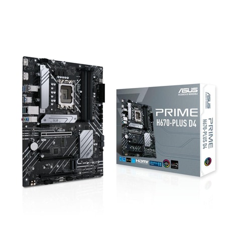 Prime H670-PLUS D4 (1200) (D) Mainboard