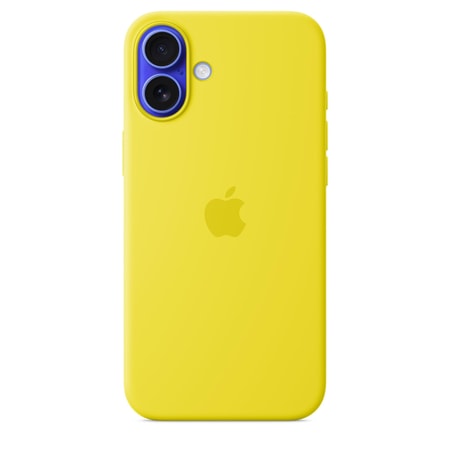 iPhone 16 Plus Silikon Case mit MagSafe - Sternfrucht
