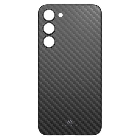 Cover "Ultra Thin Iced" für Samsung Galaxy S23+, Schwarz/Flex Carbon (00220399)