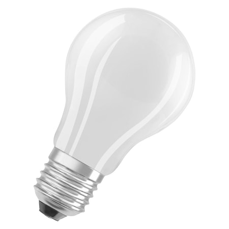 LED-Lampe "ELL A GL FR 40", Glühbirne, 4W, E27, nicht dimmbar, Weiß (00220333) LED-Lampe