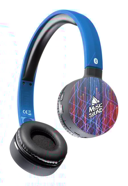 Music & Sound Bluetooth Headphone Energy Blue (60720) Bügelkopfhörer