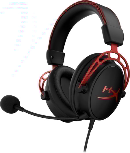 Cloud Alpha schwarz, rot Gaming-Headset