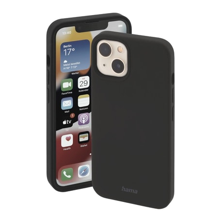 215512 Cover "MagCase Finest Feel PRO" für Apple iPhone 14, Schwarz