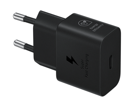 Schnellladeadapter 25 Watt EP-T2510N, Schwarz Ladegerät (USB-C)