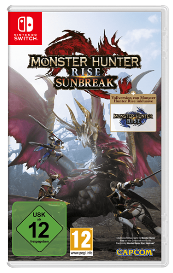Monster Hunter Rise + Sunbreak Set Nintendo Switch-Spiel