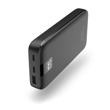 Power Pack "PD 20", 20000mAh, 3 Ausgänge: 2x USB-C, 1x USB-A, Anthrazit (00201719)