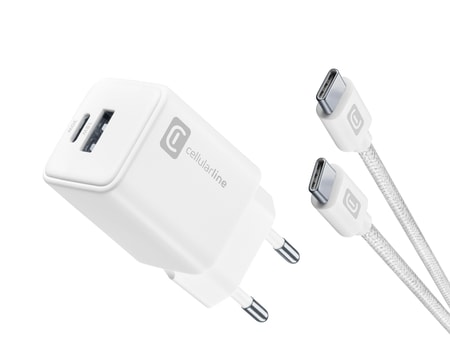 Dual Multipower Kit 30W Reiselader GaN White (60924) Ladegerät (USB-A + USB-C)