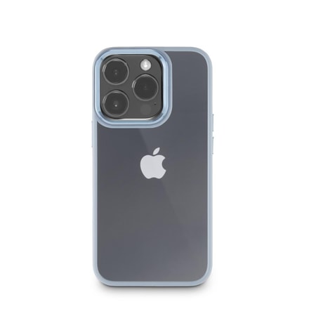Handyhülle "Cam Protect" für Apple iPhone 15 Pro Max, durchsichtig, Blau (00136039)