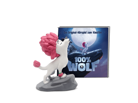 100% Wolf Hörfigur
