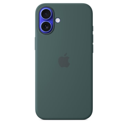 iPhone 16 Plus Silikon Case mit MagSafe - Seegrün