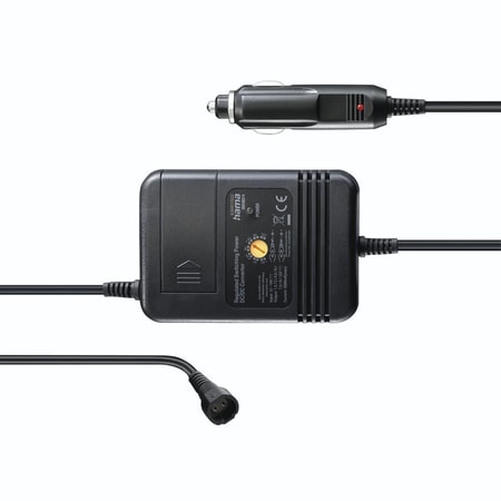 Netzteil für Kfz, einstellbar, 2000mA, 24W, max. 12V, stabilis., 8 Adapter