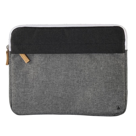 Laptop-Sleeve "Florenz", bis 28 cm (11"), Schwarz/Grau