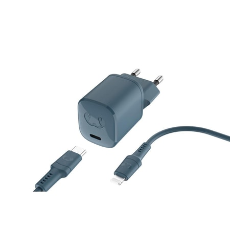 USB-C Mini Charger 20W + Apple Lightning Kabel 2m, Dive Blue (00220544)