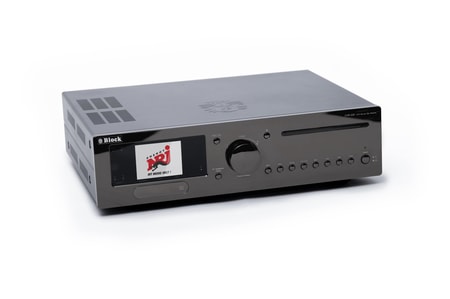 CVR-200 Chrom Schwarz Netzwerk-HiFi-Receiver