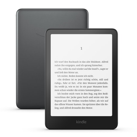 Kindle Paperwhite Signature Edition (32 GB), Schwarz Metallic eBook-Reader