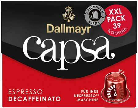 capsa Espresso Decaffeinato XXL V3 Kaffeekapseln