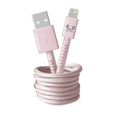 USB - Lightning-Kabel "Fabriq", 2,0 m, Smokey Pink