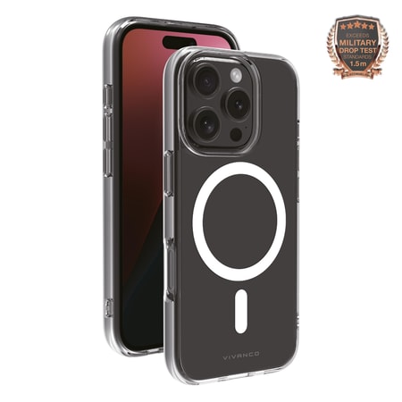 Mag Steady Anti Shock Cover, Magnetic Wireless Charging Support für iPhone 16 Pro (64230) Handyhülle