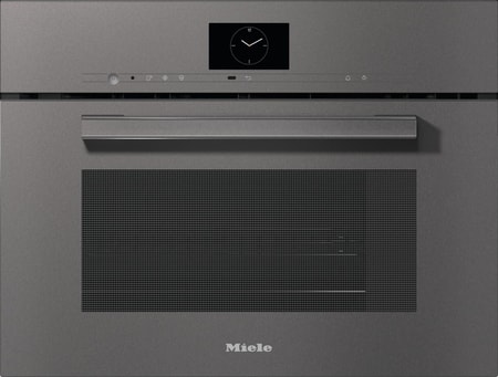 DGM 7640 Dampfgarer mit Mikrowelle Graphitgrau