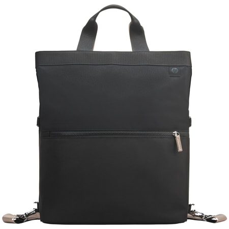 14 Zoll Convertible Laptop-Rucksack-Tasche, Schwarz