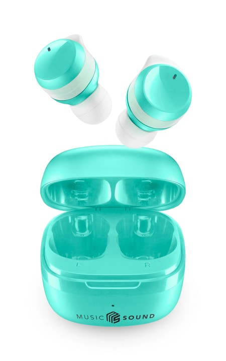 Music & Sound Bluetooth Earphones FLOW Green (60596)