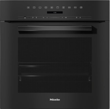 H 7264 B Obsidianschwarz Einbaubackofen