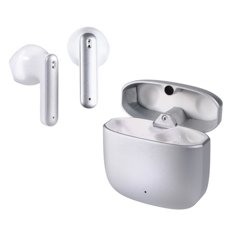 Metal Pair Bluetooth® True Wireless Stereo Metallic Headset Silber (62586)