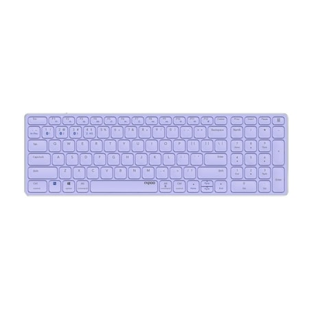 Kabellose Multi-Mode-Tastatur "E9700M", UI-Layout, Lila (00215399)