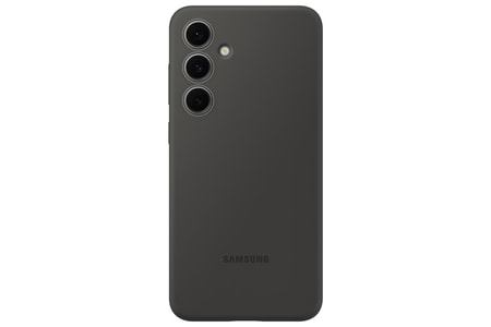 Silicone Case EF-PS721 für das Galaxy S24 FE, Schwarz Handyhülle