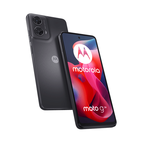 moto G24 4GB + 128GB Matte Charcoal Smartphone