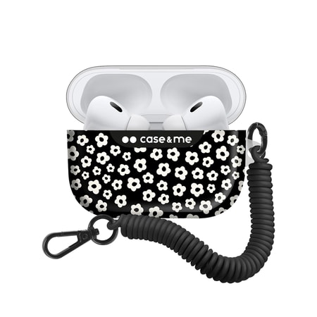 Hülle für AirPods Pro/Pro 2 mit elastischem Trageband, Small Flowers