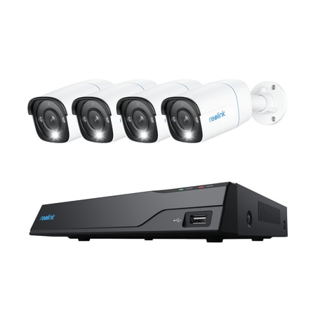 NVS8-8MB4, 8 MP, 8 Kanal, Power over Ethernet, mit Nachtsicht in Farbe, inklusive 2 TB Festplatte
