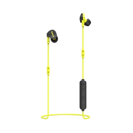 Bluetooth®-Kopfhörer "Freedom Athletics II", In-Ear, Mikrofon, Schwarz/Gelb (00184188)