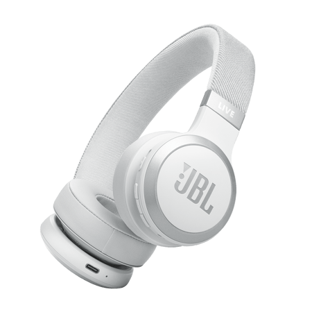LIVE 670NC weiß kabelloser On-Ear-Kopfhörer mit True Adaptive Noise Cancelling