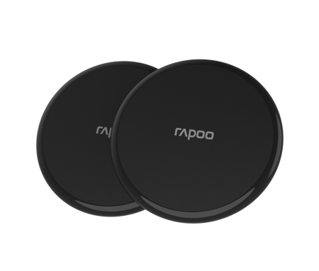 Kabelloses QI-Ladegerät "XC105", 2er-Set, Schwarz