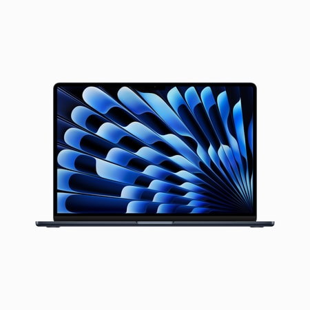 MacBook Air 15 Zoll, 2023, Mitternacht, M2, 8-Core-CPU, 10-Core-GPU, 8 GB, 512 GB SSD