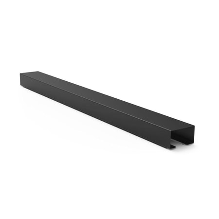 Kabelkanal aus Metall, magnetisch, 55 x 5 x 3,2 cm, Schwarz (00220993)