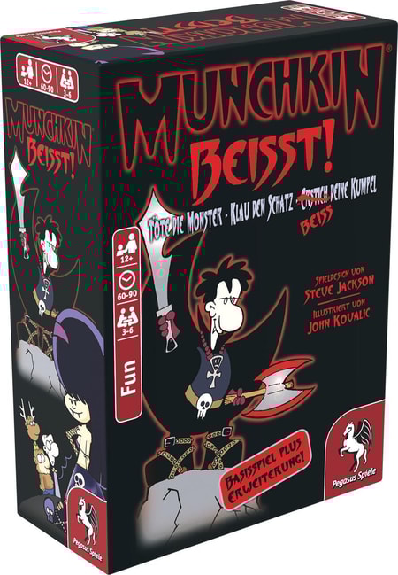 Munchkin beißt! 1+2 17155G Kartenspiel